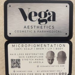 Vega Aesthetics & Wellness - Business card