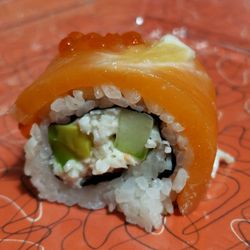 Imari Sashimi And Sushi - Part of Salmon Roll