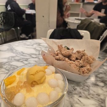 Golden Island Cafe - Mango Deluxe, Popcorn Chicken - Desserts Near Me - San Francisco, California