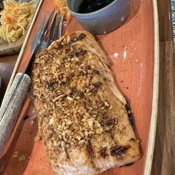 Avenida Restaurant - Salmon Salpicao - Filipino Near Me - San Mateo, California Avenida Restaurant - Salmon Salpicao - Filipino Near Me - San Mateo, California