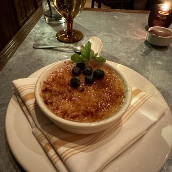 The Barn Steakhouse - Creme Brûlée - American Near Me - Evanston, Illinois The Barn Steakhouse - Creme Brûlée - American Near Me - Evanston, Illinois
