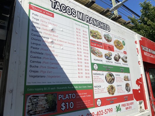 Menu photo 4 Tacos Mi Ranchito Brooklyn, NY