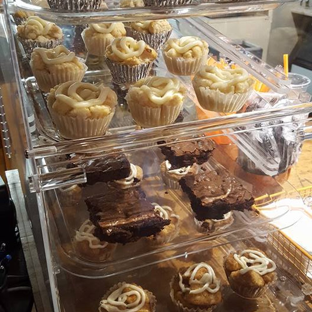 MoJoe's Coffee - a display of cupcakes - Coffee & Tea Near Me - Neosho, Missouri MoJoe's Coffee - a display of cupcakes - Coffee & Tea Near Me - Neosho, Missouri