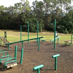 Workout area at the softball complex Workout area at the softball complex