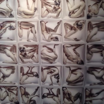 LA Art Show - Photos of contortionist with a glass lens casing to give a 3d effect - Art Galleries Near Me - Los Angeles, California
