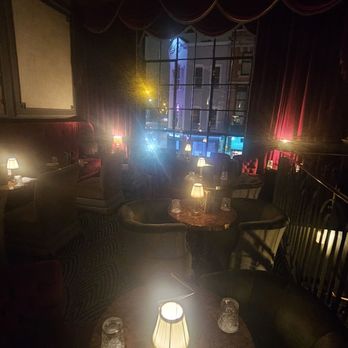Stella Cocktail Club - Part of the quaint art deco inspired restaurant dining space - Cocktail Bars Near Me - Rathmines, D