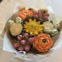 Baked Blooms - Bouquet Cupcakes