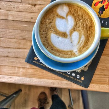 Circuit Coffee - Running to get this latte. - Coffee & Tea Near Me - Westfield, Massachusetts