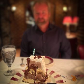 Bones - Birthday cake (compliments of Bones) at end of meal - Steakhouses Near Me - Atlanta, Georgia Bones - Birthday cake (compliments of Bones) at end of meal - Steakhouses Near Me - Atlanta, Georgia