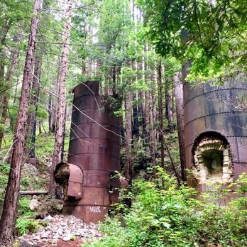 Limekiln State Park - Lime kilns - Campgrounds Near Me - Big Sur, California