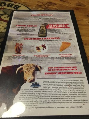 Menu photo 4 Smokin' Hereford BBQ Storm Lake, IA Menu photo 4 Smokin' Hereford BBQ Storm Lake, IA