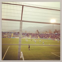 Estadio San Carlos de Apoquindo - Desde la galería.