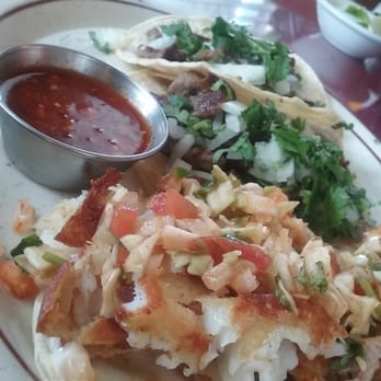 El Ausente - Fish tacos.... soooooo delicioso!! - Mexican Near Me - Las Vegas, Nevada