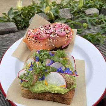 ALTA Bakery & Cafe - Salmon toast and avocado toast - Cafes Near Me - Monterey, California ALTA Bakery & Cafe - Salmon toast and avocado toast - Cafes Near Me - Monterey, California