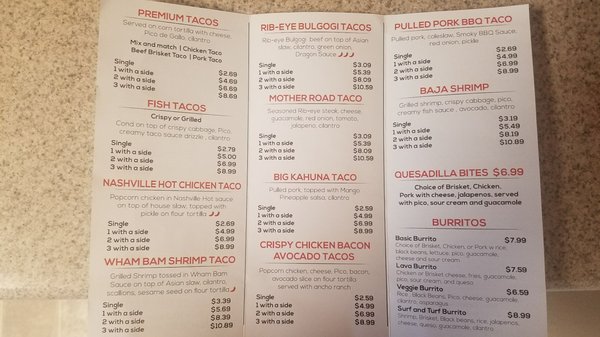 Menu photo 3 Route 66 Taco & Wing Saint Robert, MO Menu photo 3 Route 66 Taco & Wing Saint Robert, MO
