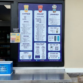 CALI COFFEE - Menu - Coffee & Tea Near Me - Pembroke Pines, Florida