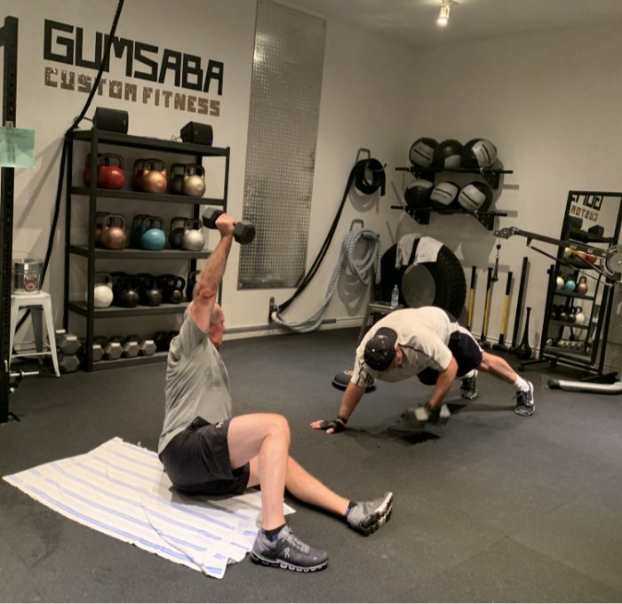 Gumsaba Custom Fitness Logo
