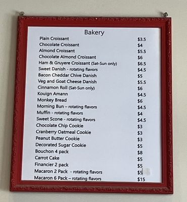 Menu photo 2 Rocket Baby Bakery Wauwatosa, WI Menu photo 2 Rocket Baby Bakery Wauwatosa, WI