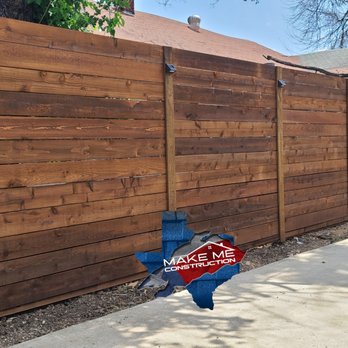 Make Me Construction - Horizontal fencing - Fences & Gates Near Me - Ft. Worth, Texas Make Me Construction - Horizontal fencing - Fences & Gates Near Me - Ft. Worth, Texas