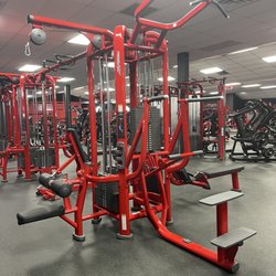 Life Fitness 12 station rig and 2 dual adjustable pulleys.