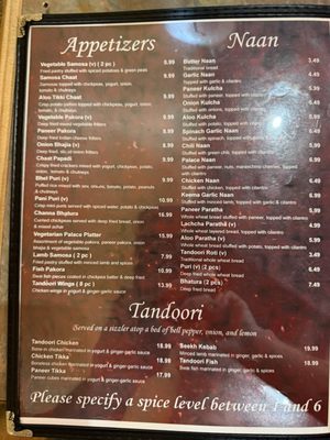 Menu photo 2 Indian Curry Palace Tukwila, WA