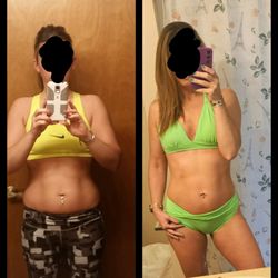 Unique Fitness Methods - Through nutritional coaching and strength training with me 3x per week my client dropped bodyfat for summer