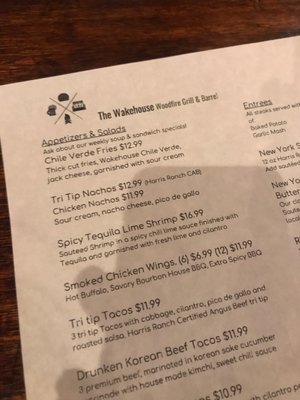 Menu photo 5 The Wakehouse Reedley, CA