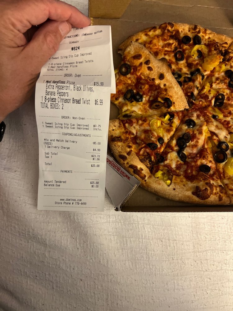 DOMINO’S PIZZA Updated August 2024 6920 Delta Dr, El Paso, Texas