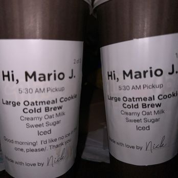 Philz Coffee - Oatmeal Cookie Cold Brew (large) (2) - Coffee & Tea Near Me - Palo Alto, California Philz Coffee - Oatmeal Cookie Cold Brew (large) (2) - Coffee & Tea Near Me - Palo Alto, California