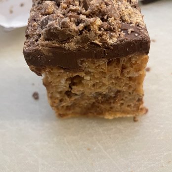 The Cookie Element - 1/2 of a Peanut Butter Rice Crispy Treat - Desserts Near Me - Yorba Linda, California