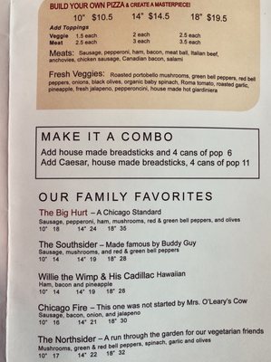 Menu photo 4 Bridge City Pizza Portland, OR
