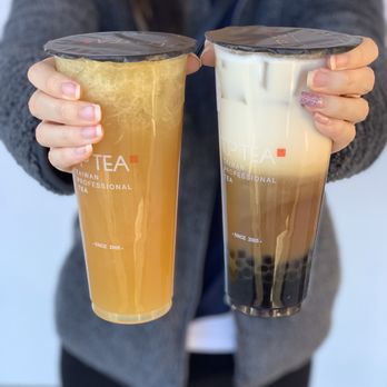 TP Tea - Ti Guan Ying Latte and Lemon Green Tea - Bubble Tea Near Me - Cupertino, California TP Tea - Ti Guan Ying Latte and Lemon Green Tea - Bubble Tea Near Me - Cupertino, California