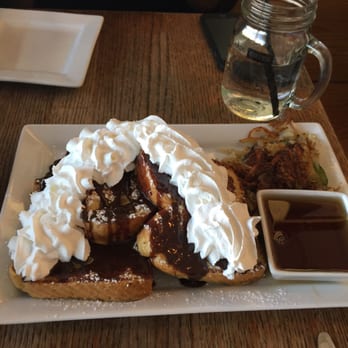 Lunch. Supper! - French Toast with Nutella!! So yummy! - New American Near Me - Richmond, Virginia