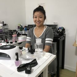 Serendipity Nail n Beauty bar - Here's Vicky! Super sweet person who just loves nails!