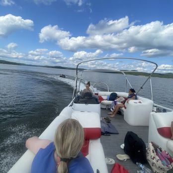 Beaver's Bend Marina - 10 passenger pontoon. It was more than enough room for our group of 9!! - Boating Near Me - Broken Bow, Oklahoma Beaver's Bend Marina - 10 passenger pontoon. It was more than enough room for our group of 9!! - Boating Near Me - Broken Bow, Oklahoma