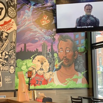 Cheba Hut Toasted Subs - Local artist painted the mural - Sandwiches Near Me - Chicago, Illinois Cheba Hut Toasted Subs - Local artist painted the mural - Sandwiches Near Me - Chicago, Illinois
