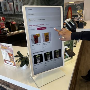 Lilikoi Boba - Self ordering kiosk - Bubble Tea Near Me - Seaside, California