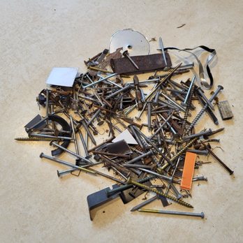 JDL Construction - What we found in our yard after they 'cleaned up" - Roofing Near Me JDL Construction - What we found in our yard after they 'cleaned up" - Roofing Near Me