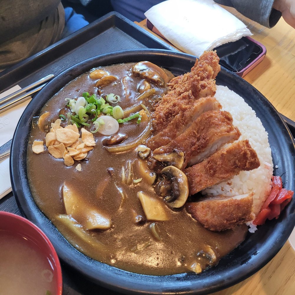 Pork curry rice