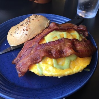 Windmill Cafe - Bagel breakfast sandwich - Cafes Near Me - Santa Cruz, California