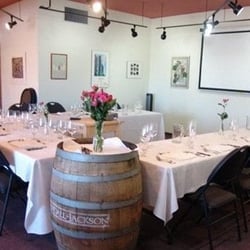 Fine Wines By Liquor Select - Upstairs tasting room, ready for a wine tasting and corporate presentation.