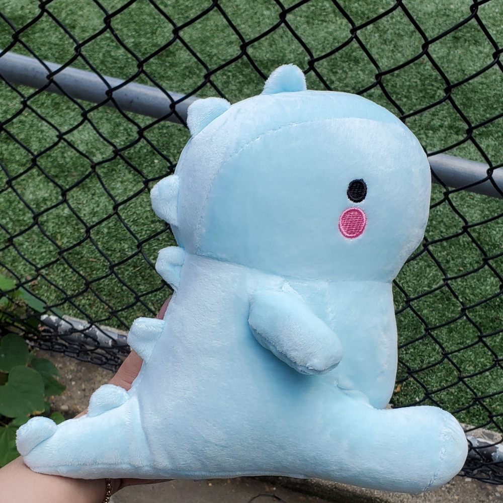 His name is Dino Nugget :) His name is Dino Nugget :)