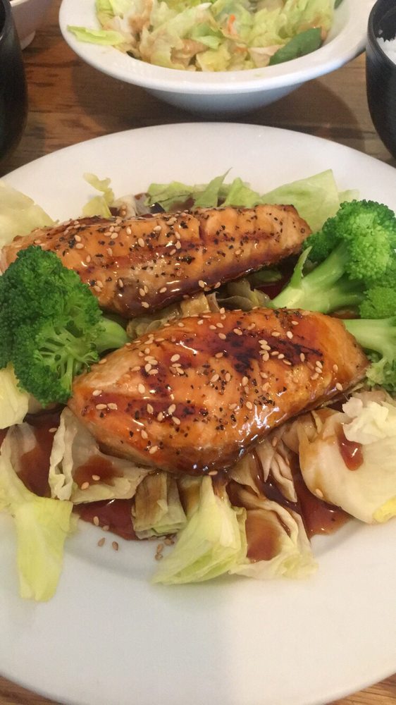 Order Salmon Teriyaki food online from Sushi Tozai store, Sebastopol on bringmethat.com