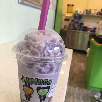 Jupioca - Taro slush with bubbles - Bubble Tea Near Me - Brooklyn, New York