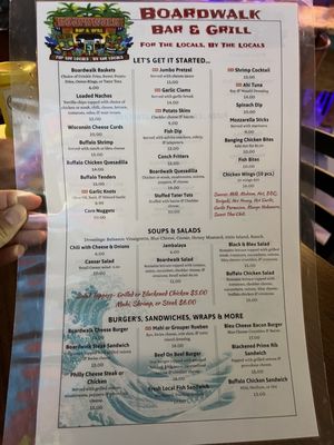 Menu photo 3 Boardwalk Bar & Grill Big Pine Key, FL Menu photo 3 Boardwalk Bar & Grill Big Pine Key, FL