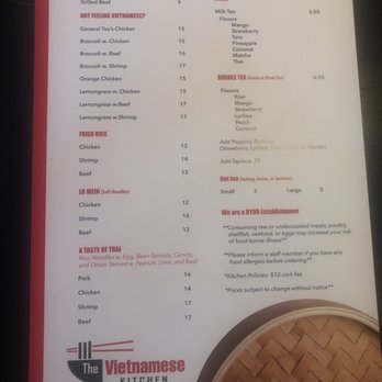 The Vietnamese Kitchen - Menu page 2 - Vietnamese Near Me - Greensburg, Pennsylvania The Vietnamese Kitchen - Menu page 2 - Vietnamese Near Me - Greensburg, Pennsylvania