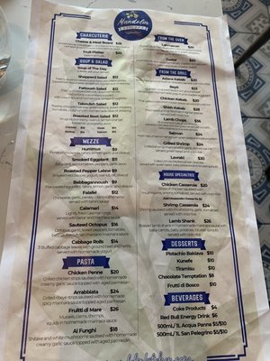 Menu photo 1 Mandolin Kitchen Atlanta, GA