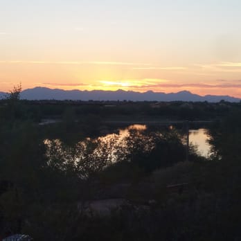 Veterans Oasis Park - Top of the hill looking towards South Mountain over looking the fishing lake. - Parks Near Me - Chandler, Arizona Veterans Oasis Park - Top of the hill looking towards South Mountain over looking the fishing lake. - Parks Near Me - Chandler, Arizona