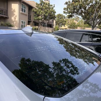 Platinum Plus Detailing - Before the tint removal - Auto Detailing Near Me - Costa Mesa, California Platinum Plus Detailing - Before the tint removal - Auto Detailing Near Me - Costa Mesa, California