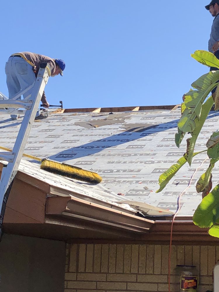 Slide of Roof Improvement